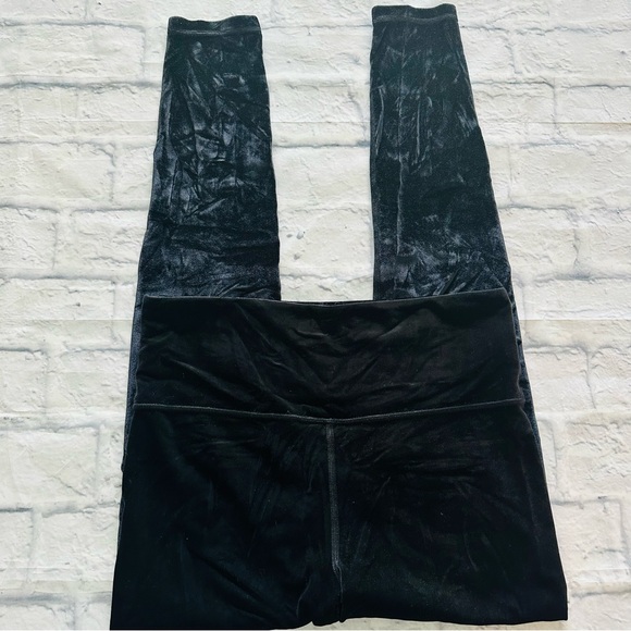 Athleta Pants - Athleta Black Velvet Leggings